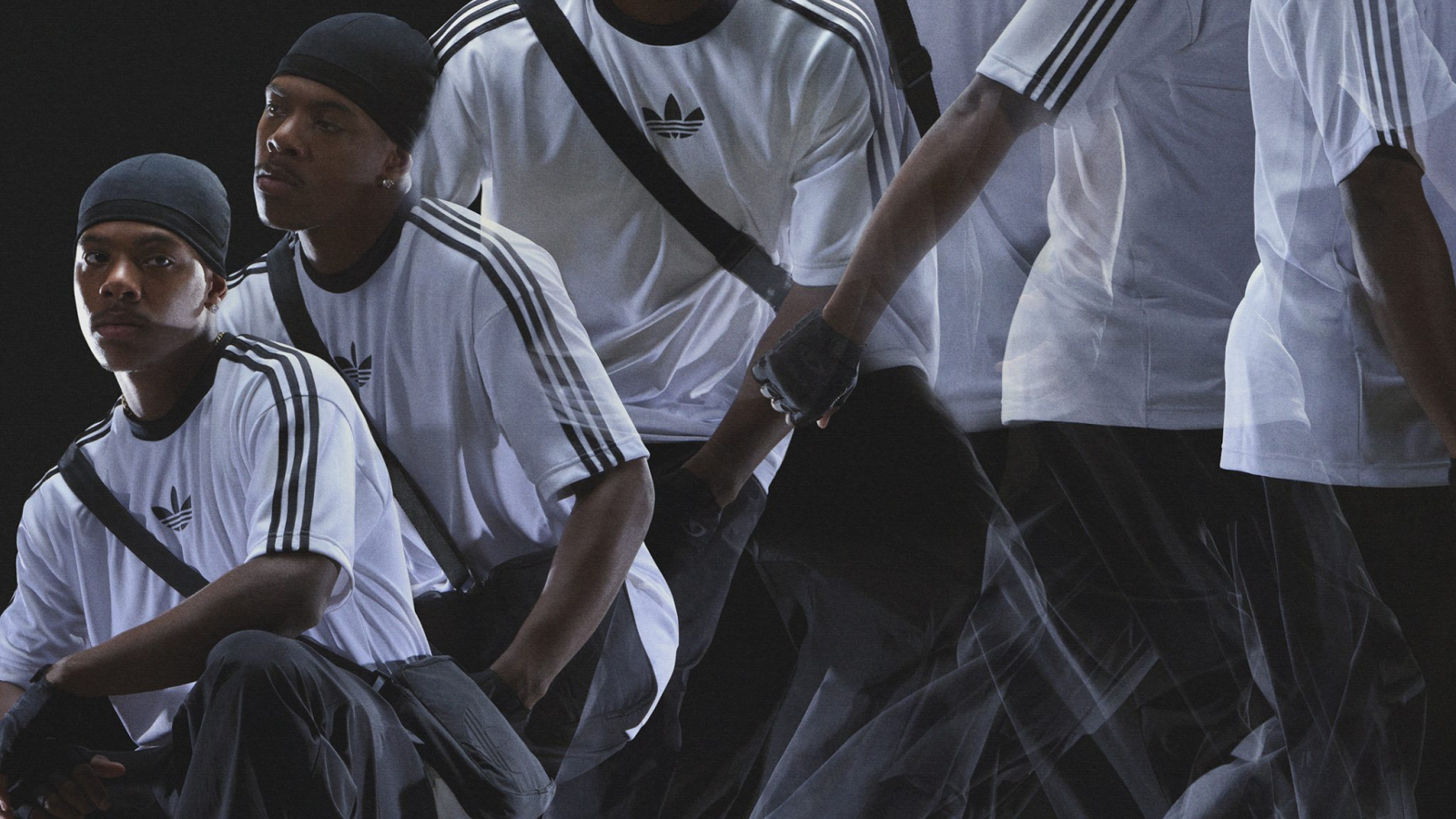 Look de la colección adidas Teamgeist y Megaride Otoño/Invierno 2025